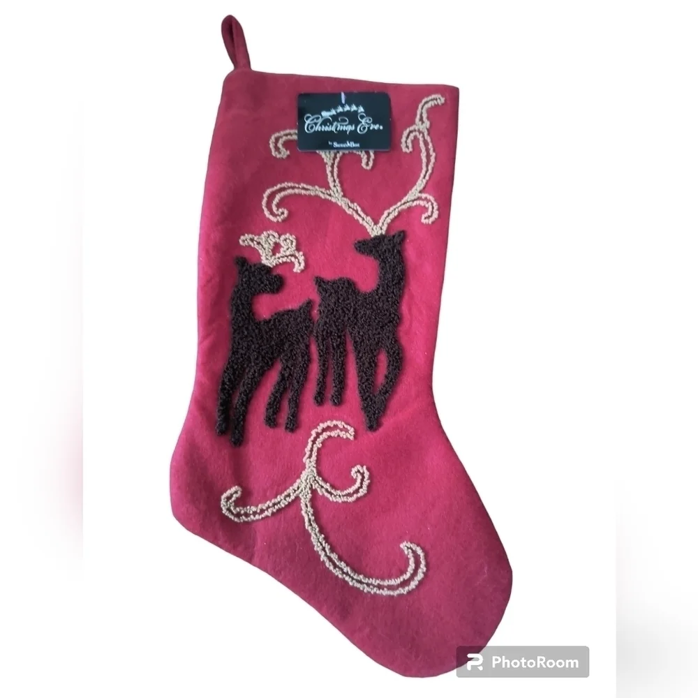 NWT Santa's Best Christmas Stocking